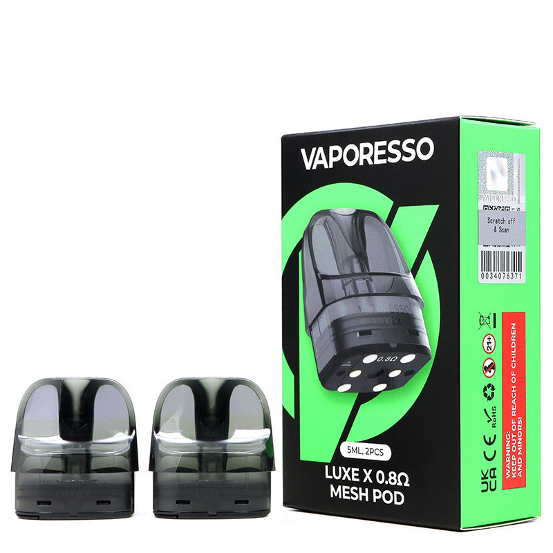 Vaporesso LUXE X / LUXE XR / LUXE XR Max  / LUXE X PRO / LUXE X2 Pod Cartridge 5ml (2pcs/pack)