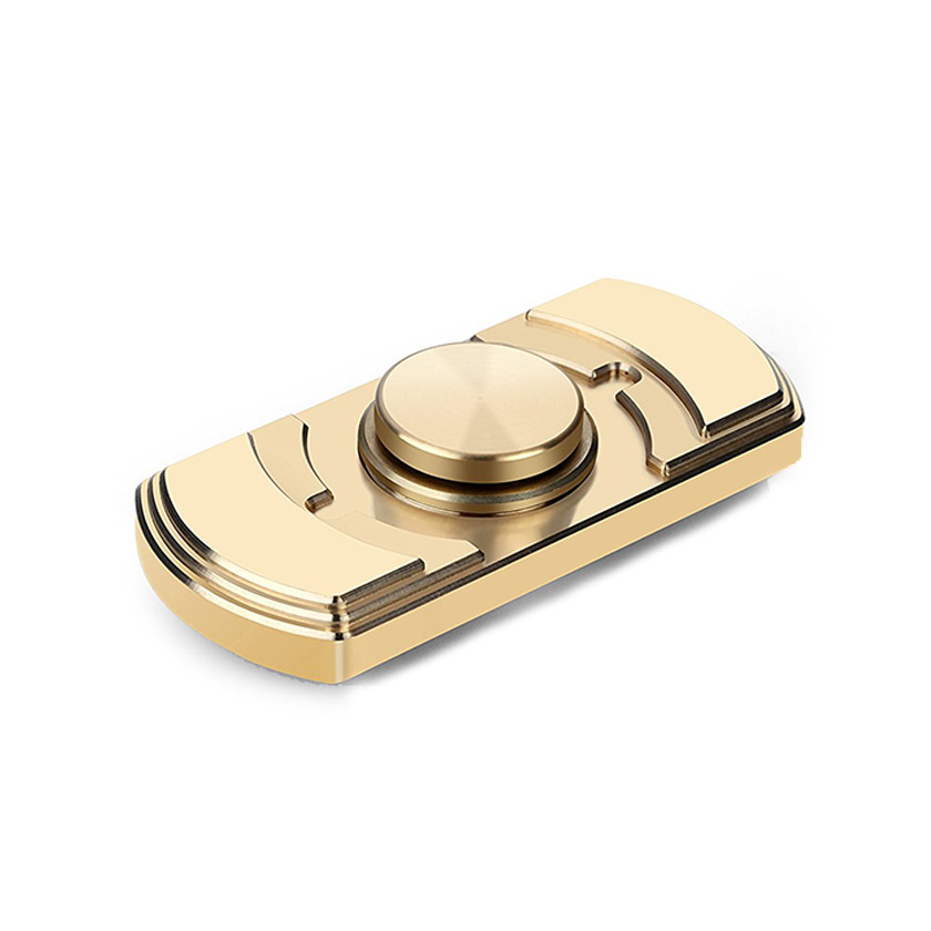 Hand Spinner Brass Metal High Speed EDC Fidget Toys 6 Minutes Average Spins Relieving Stress ADHD, Anxiety,and Boredom