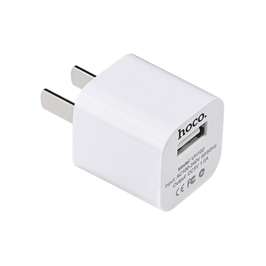 HOCO UH102 Smart Fast Charger For 7/7 Plus/6S/6S Plus/6 Plus/6/SE (2020)/ 11/ 11Pro/11ProMax/XsMax,/XR/ XS/X/8/8 Plus/ AirPods/Ipad/Samsung/LG/HTC/Huawei/Moto/xiao MI and More