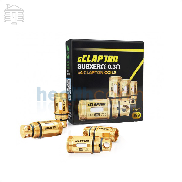 4pc AtomVape gClapton OVC Coils (Compatible with Sense Herakles & Aspire Atlantis & Atlantis 2 & Atlantis Mega & Triton)
