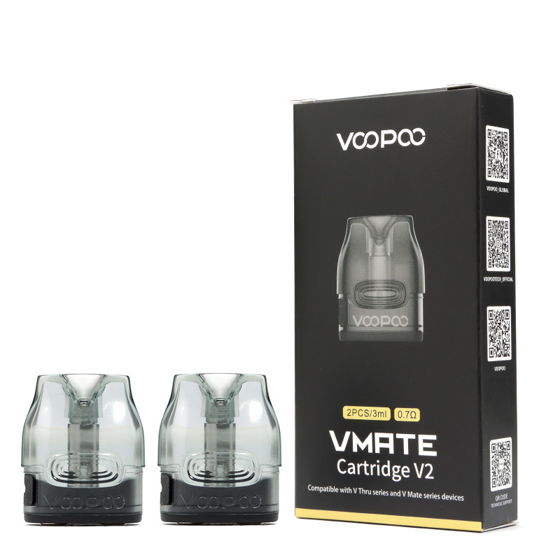 Voopoo Vmate Pod Cartridge V2 for Vmate / Vmate E Kit / V.THRU Pro / Vmate Pro / Vmate Infinity Edition 3ml (2pcs/pack)