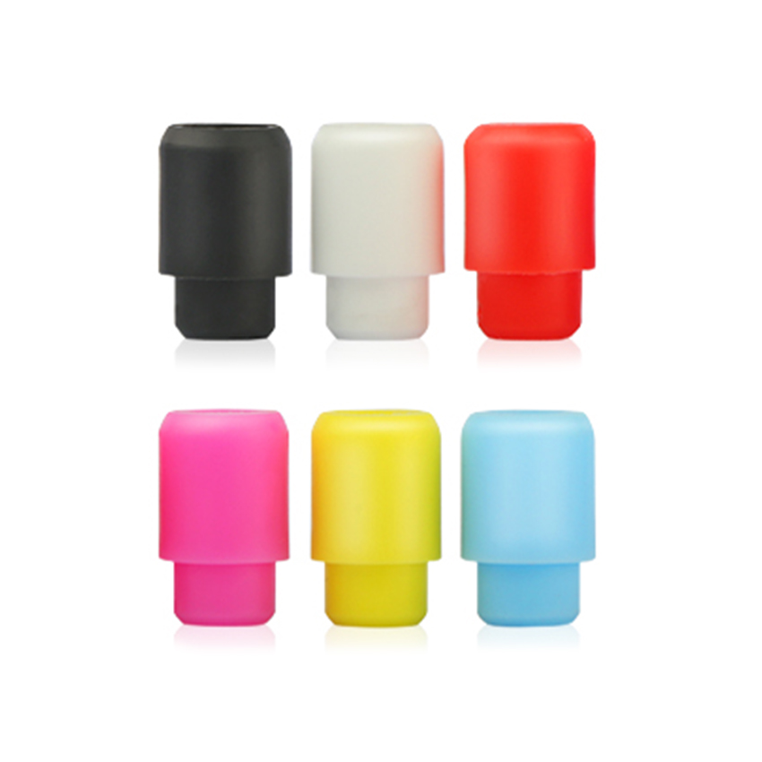 5pc Multicolor Disposable Silicone 510 Drip Tip