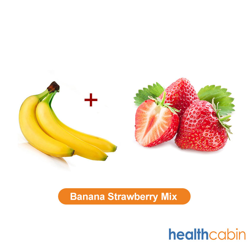 115ml HC E-Liquid Banana Strawberry Mix 40PG/60VG (Flavoring Essence Doubled)