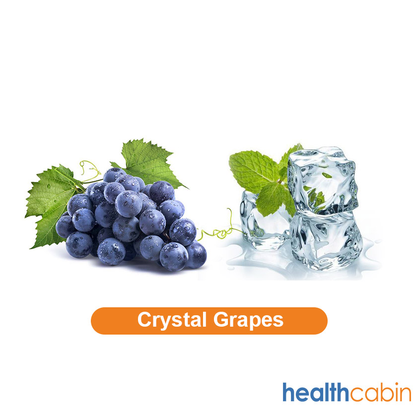 115ml HC E-Liquid Crystal Grape 40PG/60VG (Flavoring Essence Doubled)