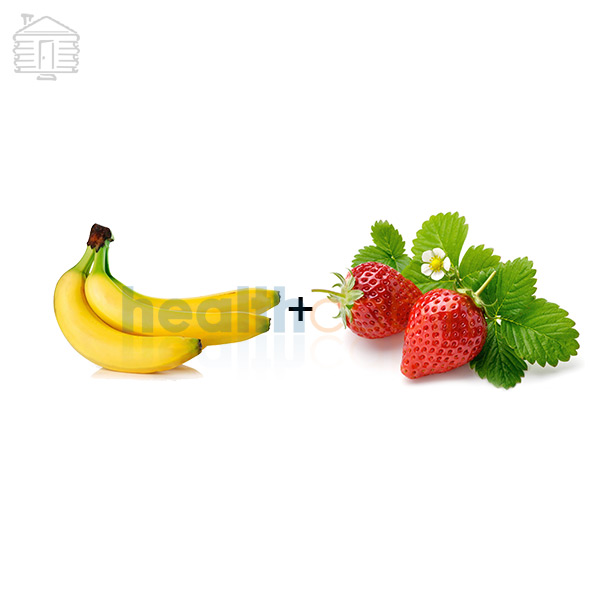 50ml HC Banana Strawberry Mix E-Liquid (40PG/60VG)