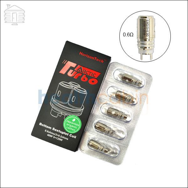 5pc Replacement Coils for Horizon Turbo Tank