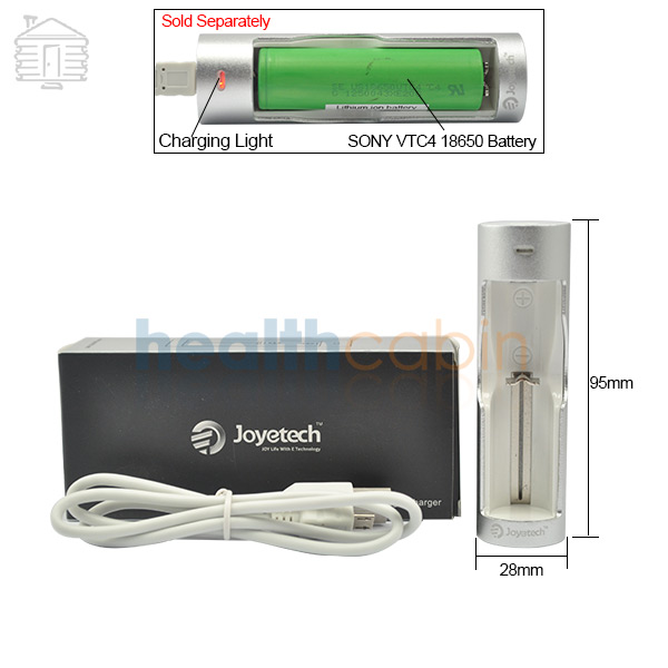 Joyetech Adjustable Charger Kit for 18650 & 18350 Li-ion Battery