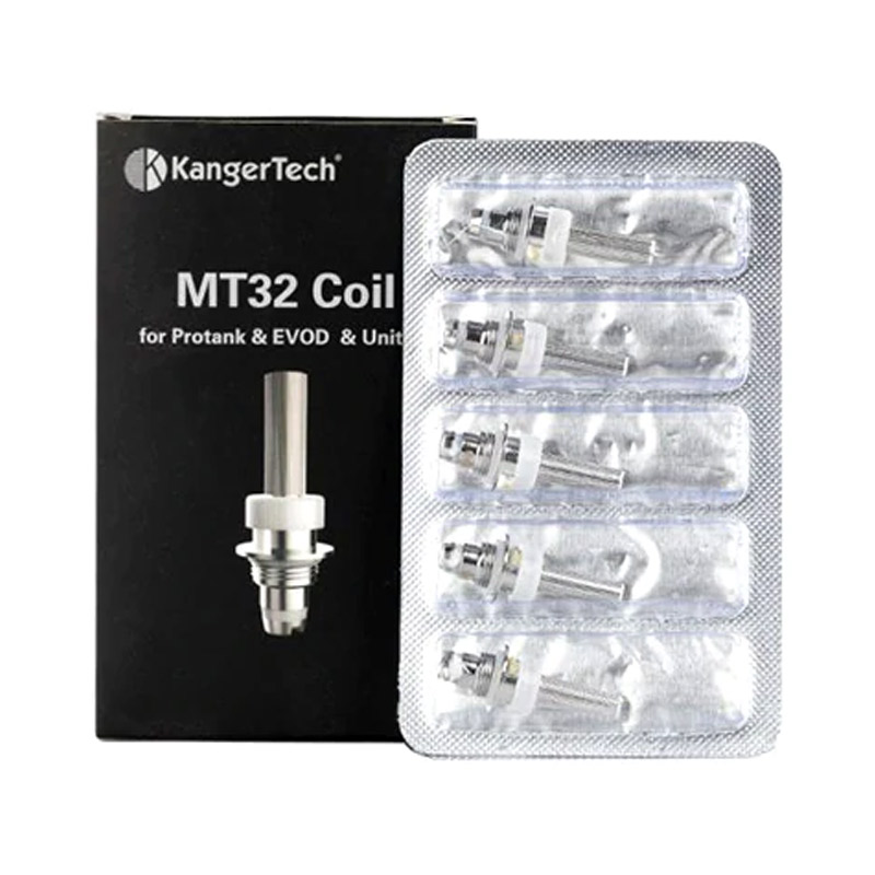 KangerTech Universal Bottom Coils for KangerTech EVOD & Protank 2 & Mini Protank 2 & Unitank & Mini Unitank (5pcs/pack) - Click Image to Close