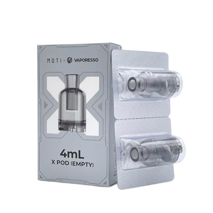 MOTI X Mini / X Empty Pod Cartridge 4ml (2pcs/pack)