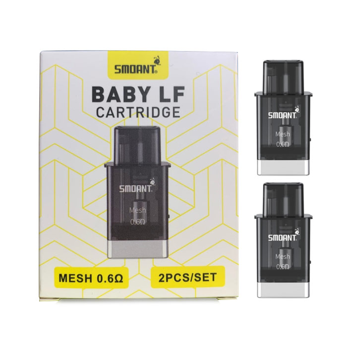 Smoant Baby LF Pod Cartridge for Charon Baby / Battlestar Baby 2ml (2pcs/pack)