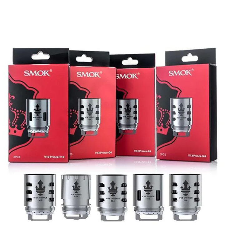 Smok V12 Prince Coil for X-priv kit, TFV12 Prince Tank, Stick Prince Kit(3pcs/pack)