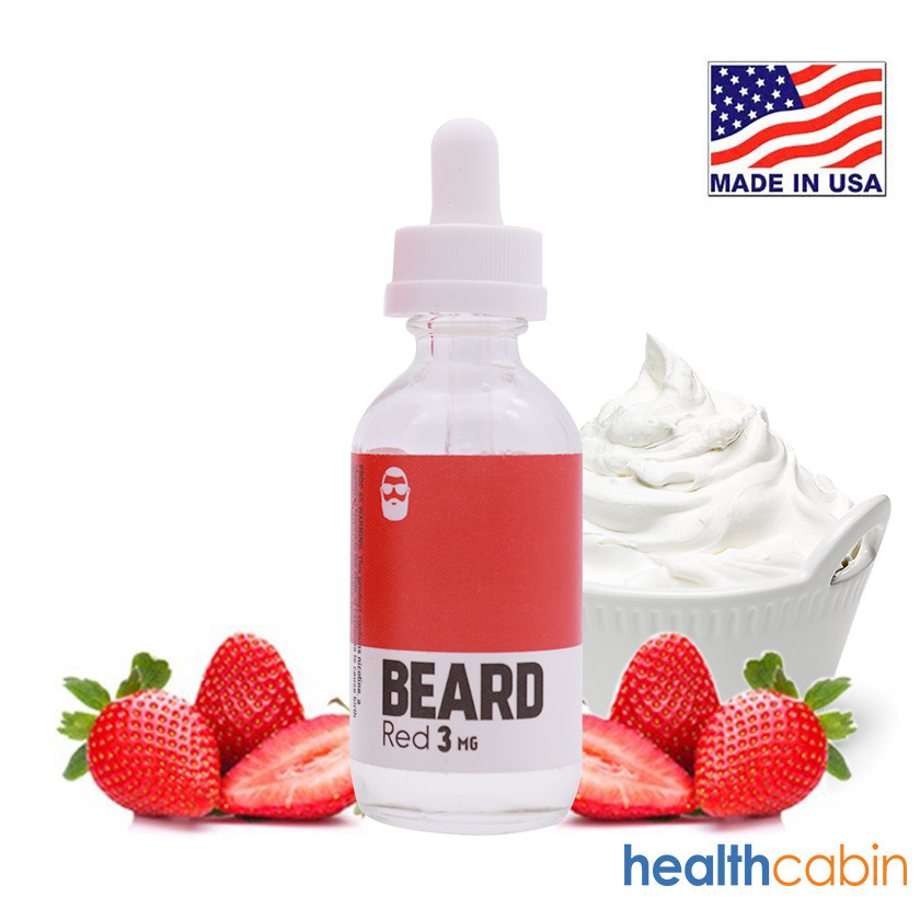 60ml Beard Vape Co Red E-liquid