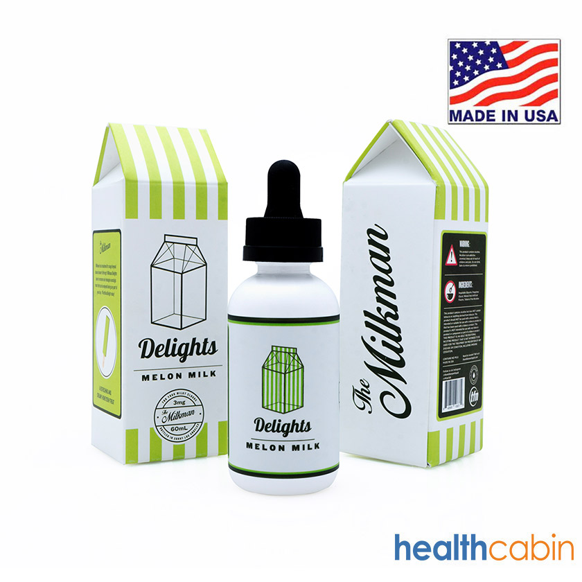 60ml The Milkman Delights Melon Milk E-liquid