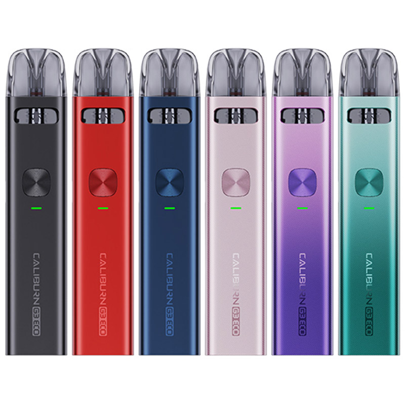 Uwell Caliburn G3 ECO Pod System Kit 750mAh 2.5ml, Auto Power Off if no Operation for 8 Minutes