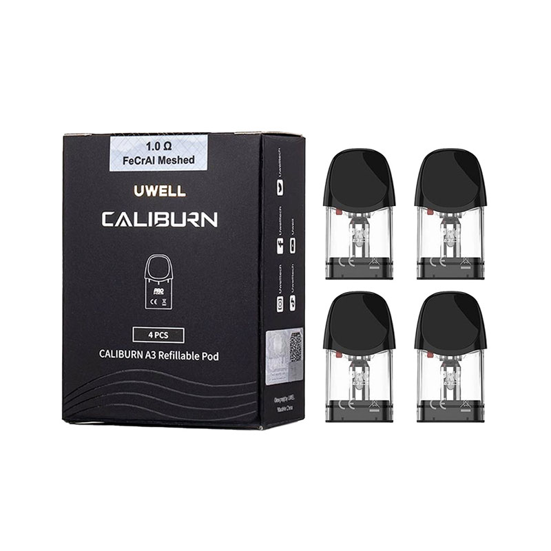 Uwell Caliburn A3 / Caliburn AK3 / Caliburn A3S / AZ3 / AZ3 Grace / Pod Cartridge 2ml (4pcs/pack)