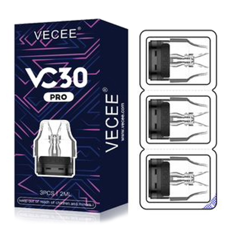 VECEE V30 Pro Pod Cartridge 2ml (3pcs/pack)