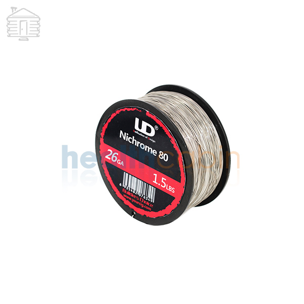 UD Nichrome Large Roll Wires 0.40mm/26Ga (1.5LBS/Spool)