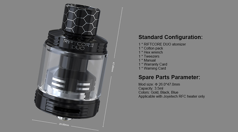 Joyetech Riftcore Duo RTA