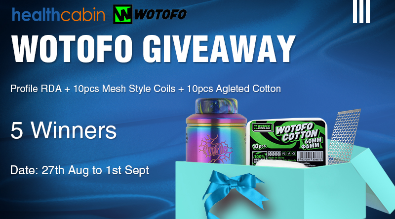 WOTOFO Profile RDA Giveaway