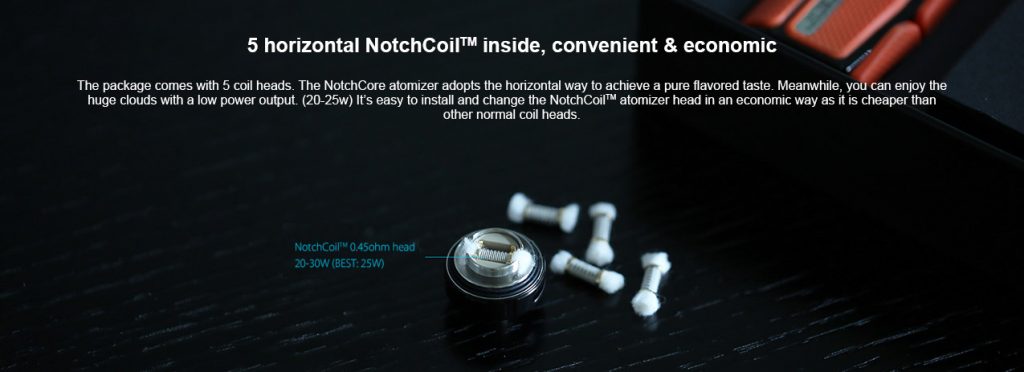 Notchcoils