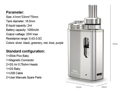 Eleaf iStick Pico Baby Starter Kit Review