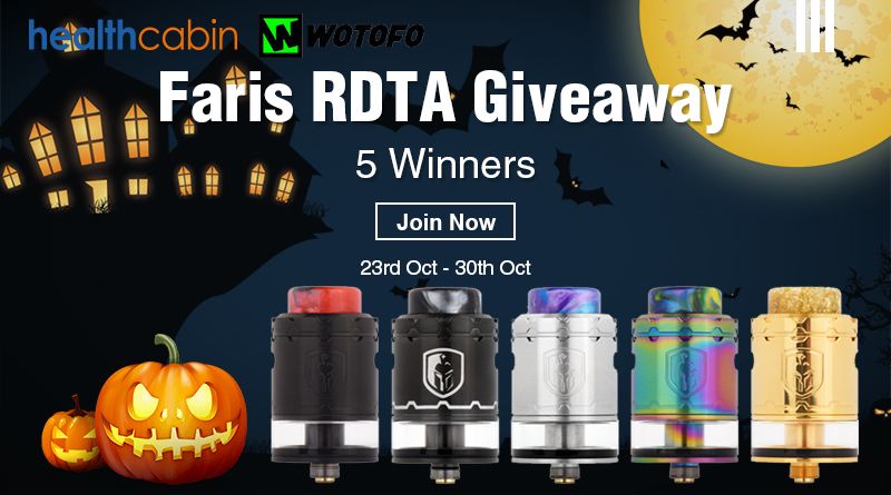 Wotofo Faris RDTA Giveaway