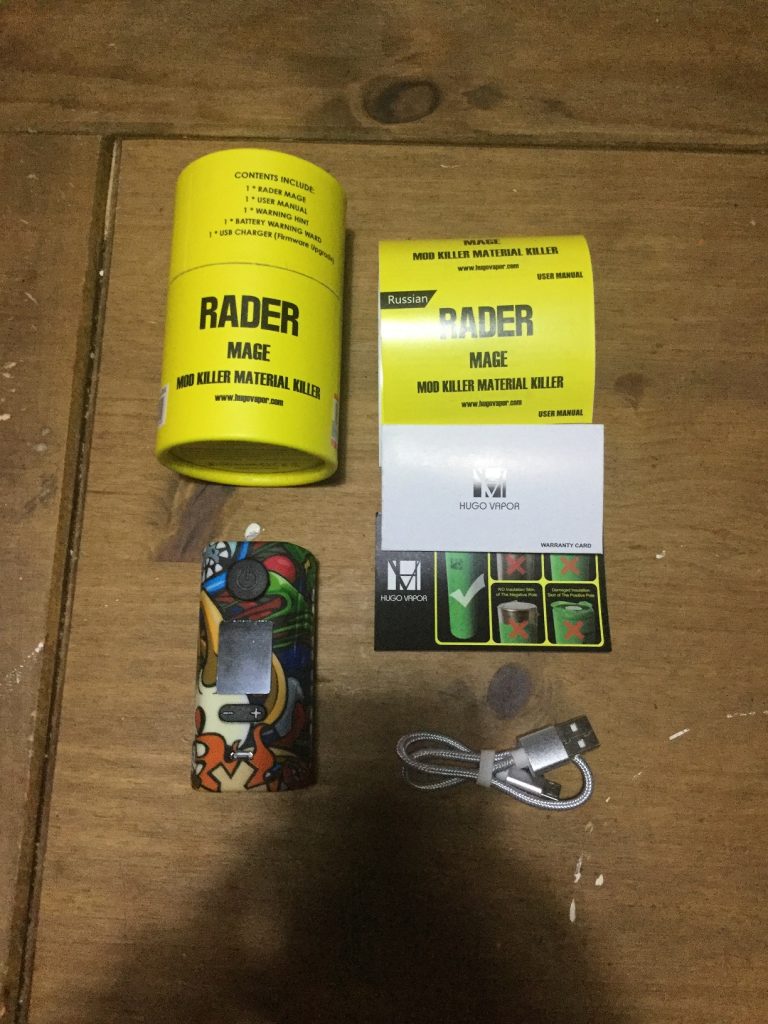 Hugo Vapor Rader Mage 218W Box Mod