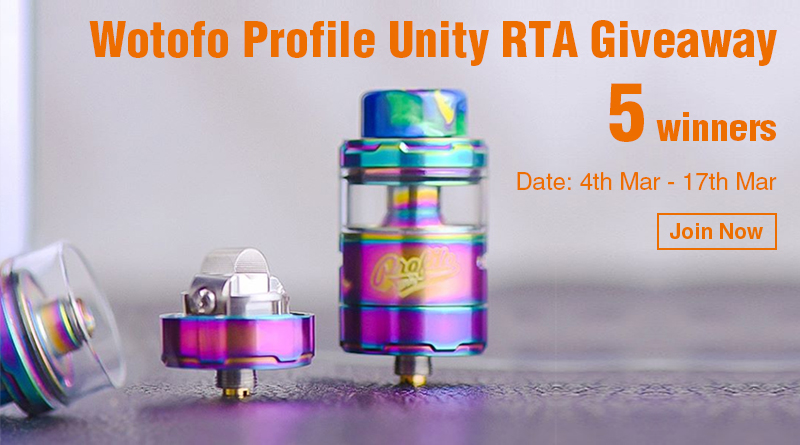 Wotofo Profile Unity Giveaway