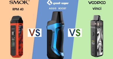Geekvape Aegis Boost Mod Kit Review & VS Voopoo Vinci, Smok RPM40 Geekvape Aegis Boost VS Voopoo vinci VS Smok RPM40