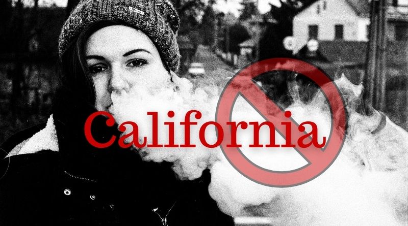 California ban sells of e-cig