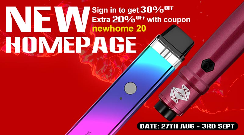New homepage promotion