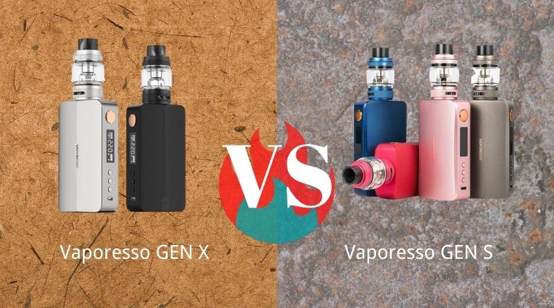 Vaporesso Gen S vs Gen X