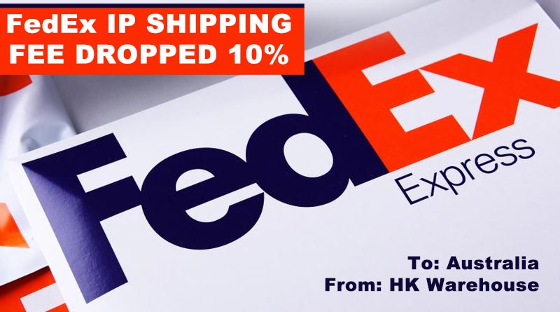 fedex shipping fee dropped