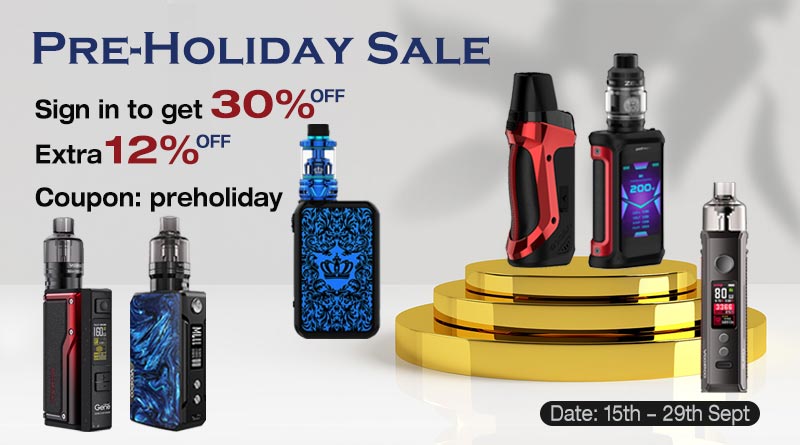 pre-holiday sale