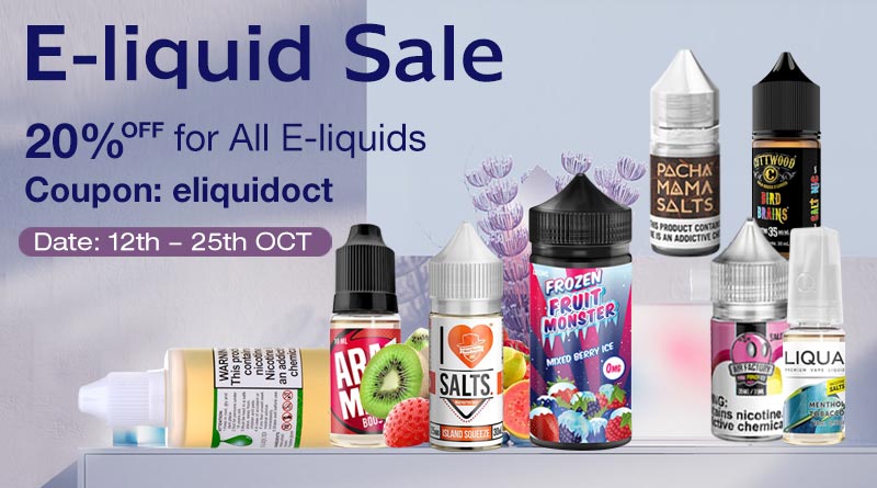E-liquid Sale
