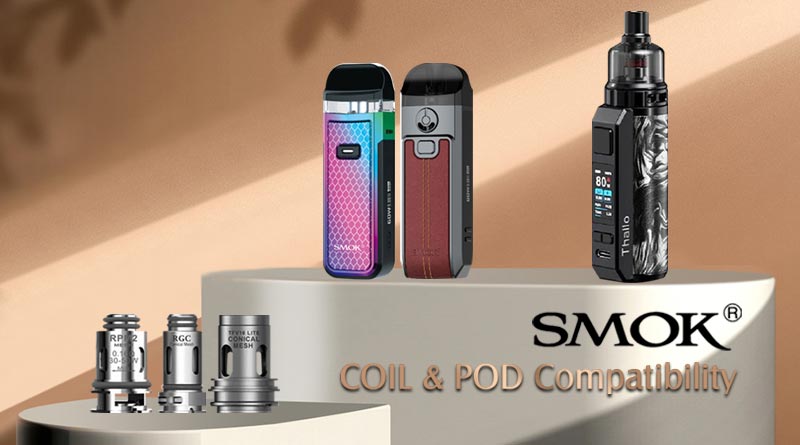 SMOK Coil and Pod Compatibility