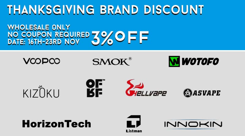 Thanksgiving Brand Discount