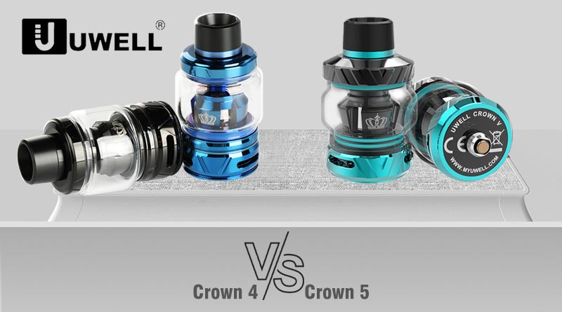 Uwell Crown 5 VS Crown 4