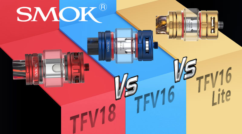 SMOK TFV18 VS TFV16