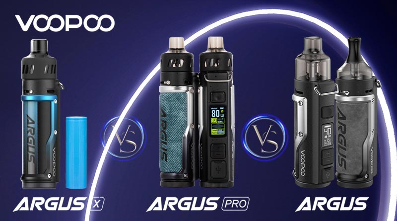 VOOPOO Argus Series Comparison