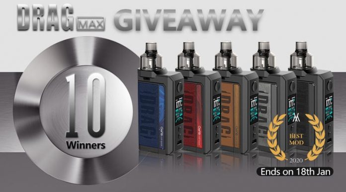 Drag Max Giveaway