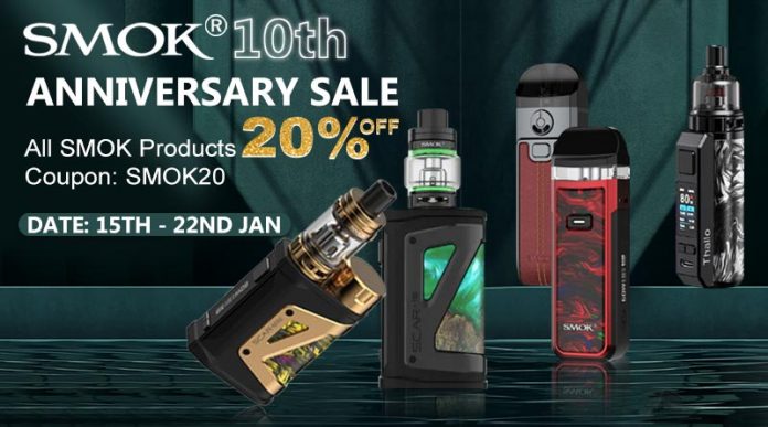 SMOK 10th Anniversary Sale