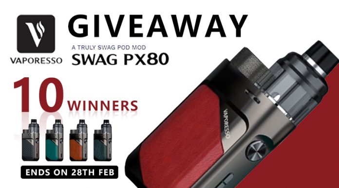 SWAG PX80 Giveaway SWAG PX80 Giveaway