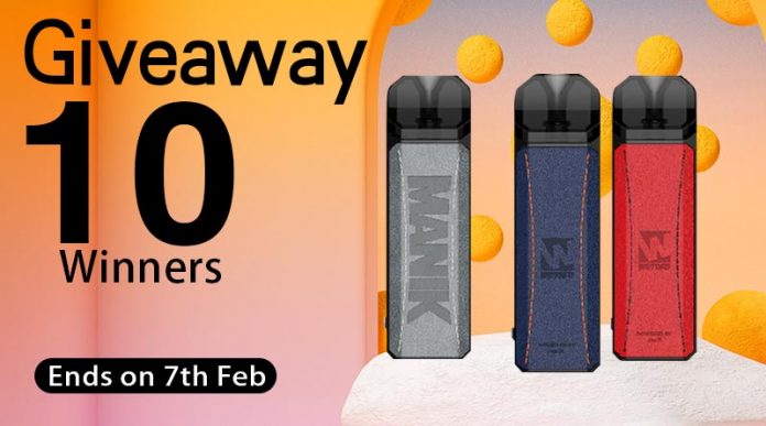 Wotofo Manik Mini Pod Giveaway Wotofo Manik Mini Pod Giveaway