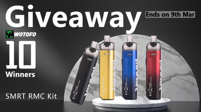 Wotofo SMRT Pod Kit Giveaway Wotofo SMRT Pod Kit Giveaway