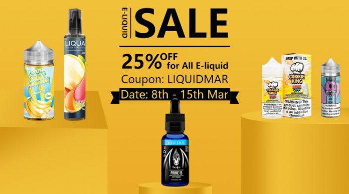 E liquid Sale