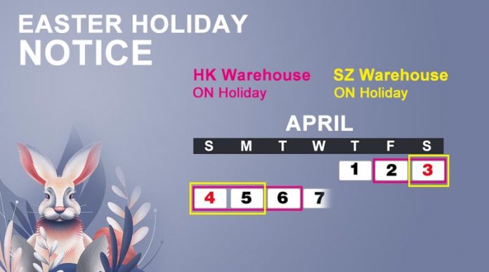 Easter Holiday Notice