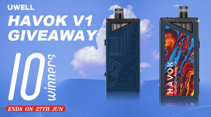 Uwell Havok V1 Giveaway Uwell Havok V1 Giveaway