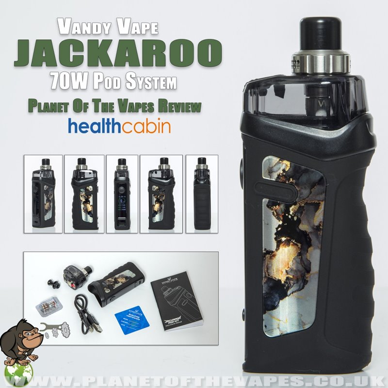 Vandy Vape Jackaroo Pod Review