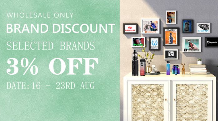 August Brand Discount - Round 2